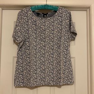 Pretty jacquard knit top